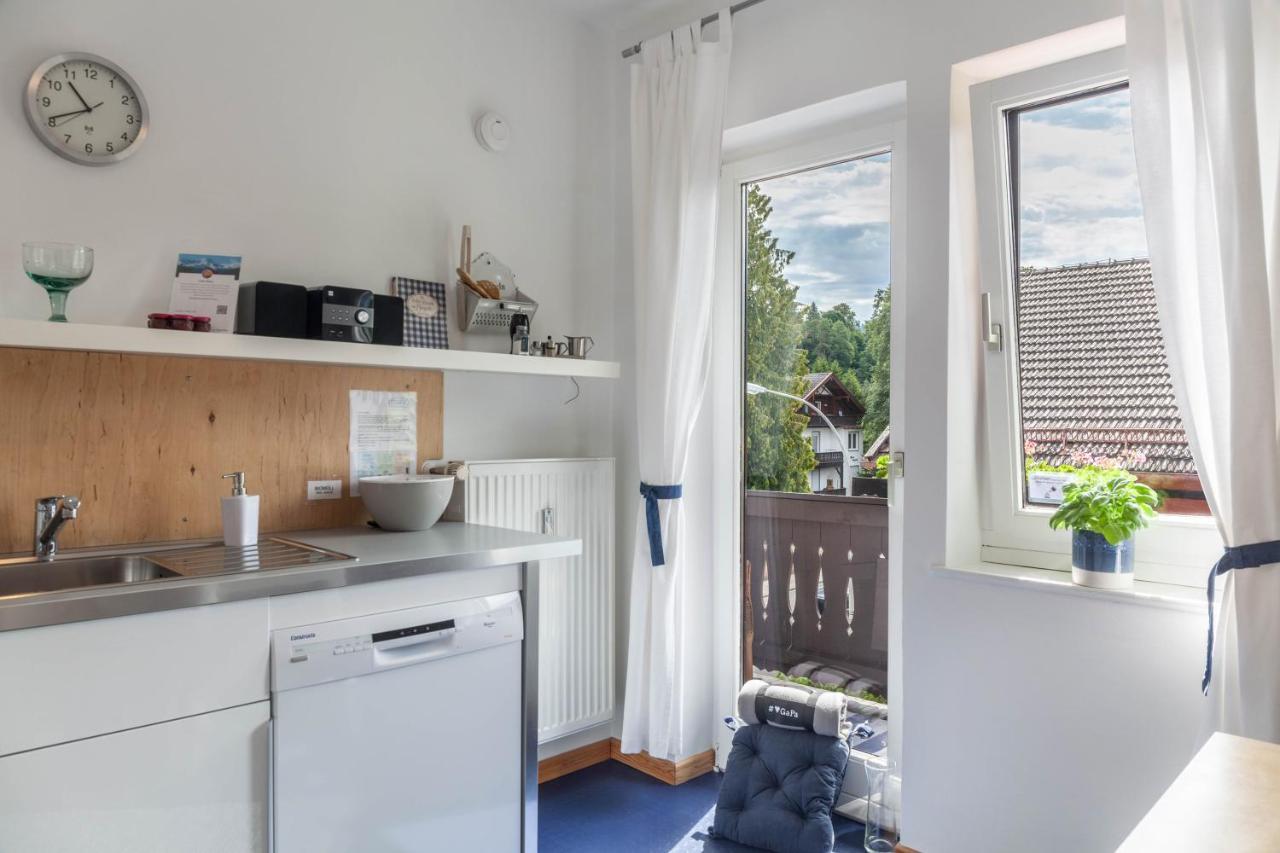 Fewo Im Blauen Haus Dg Garmisch-Partenkirchen Ngoại thất bức ảnh